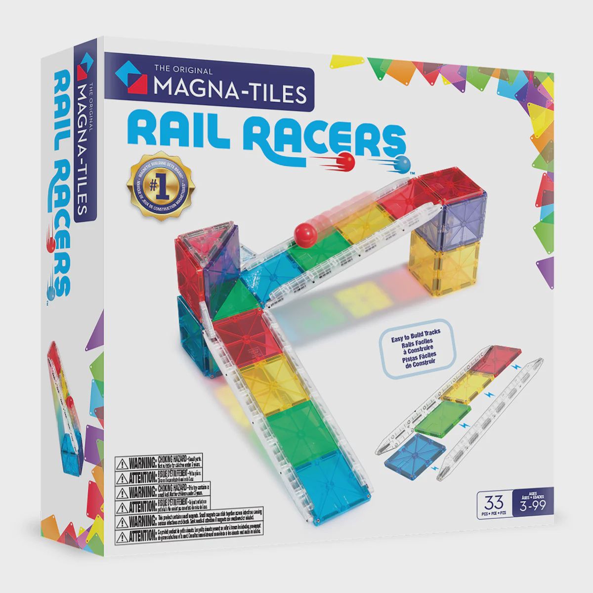 Rail Racers 33-Piece Set