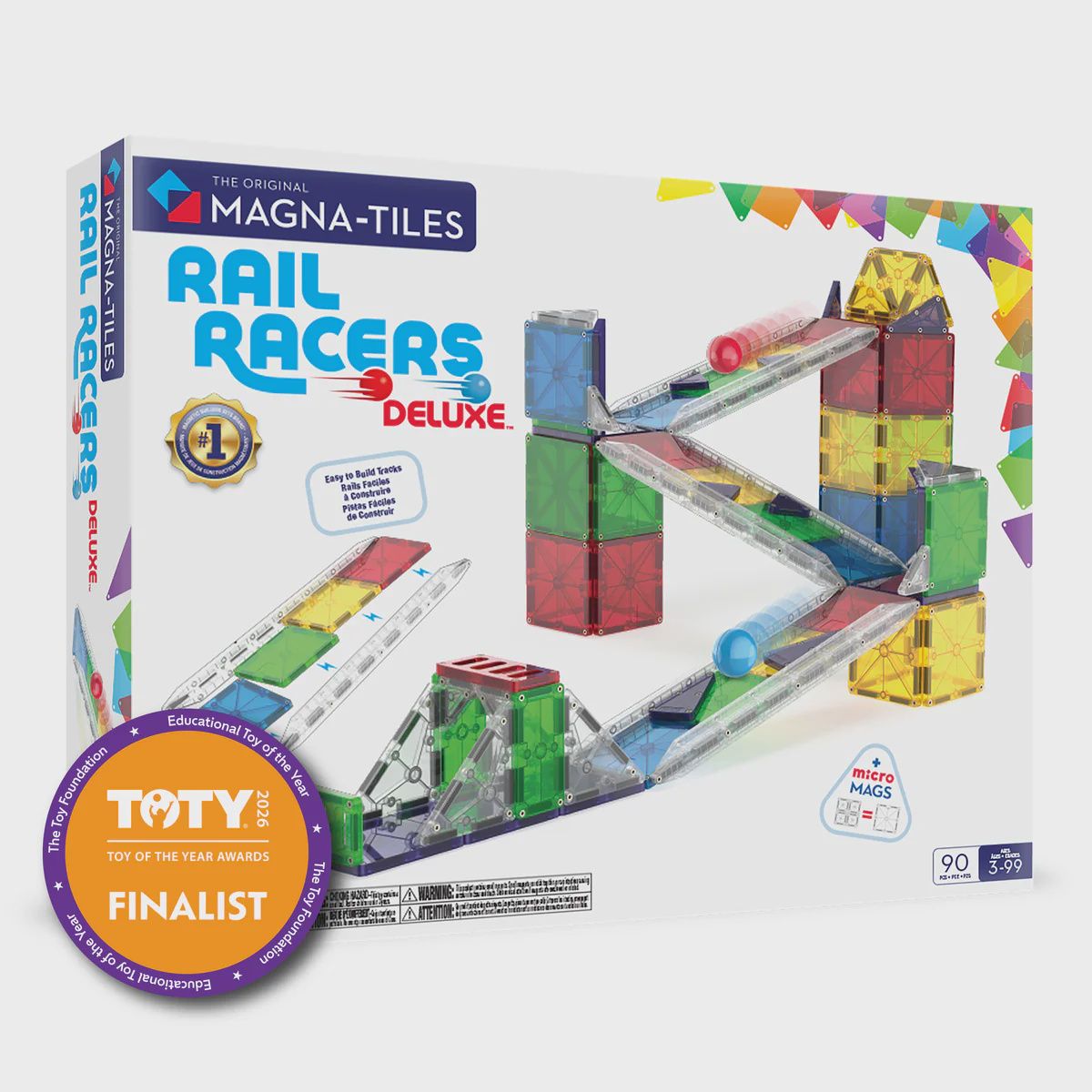 Rail Racers Deluxe 90-Piece Set