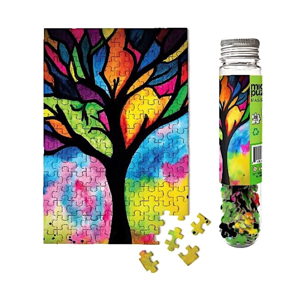 MicroPuzzles - Stained Glass Tree