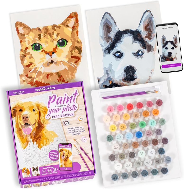 Paint Your Photo Pets Edition
