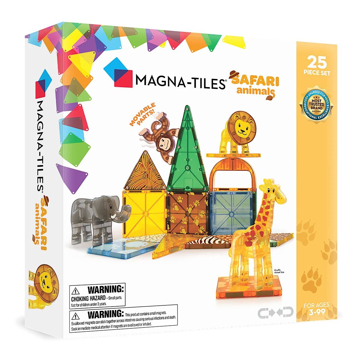 Safari Animals 25-Piece Set