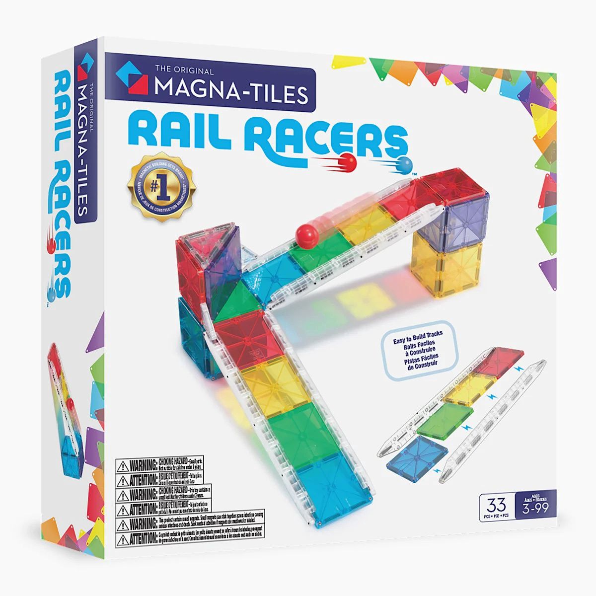 Rail Racers 33-Piece Set