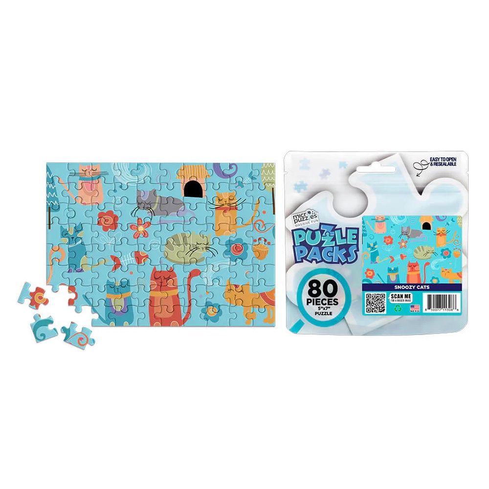 Puzzle Packs -  Snoozy Cats