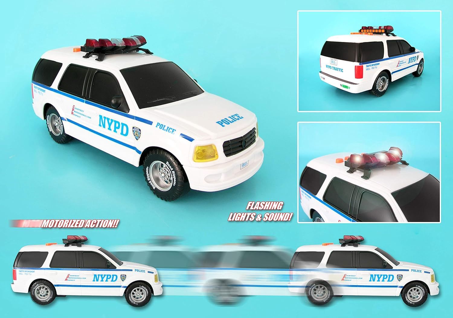 NYPD SUV W/LIGHTS &amp; SOUND