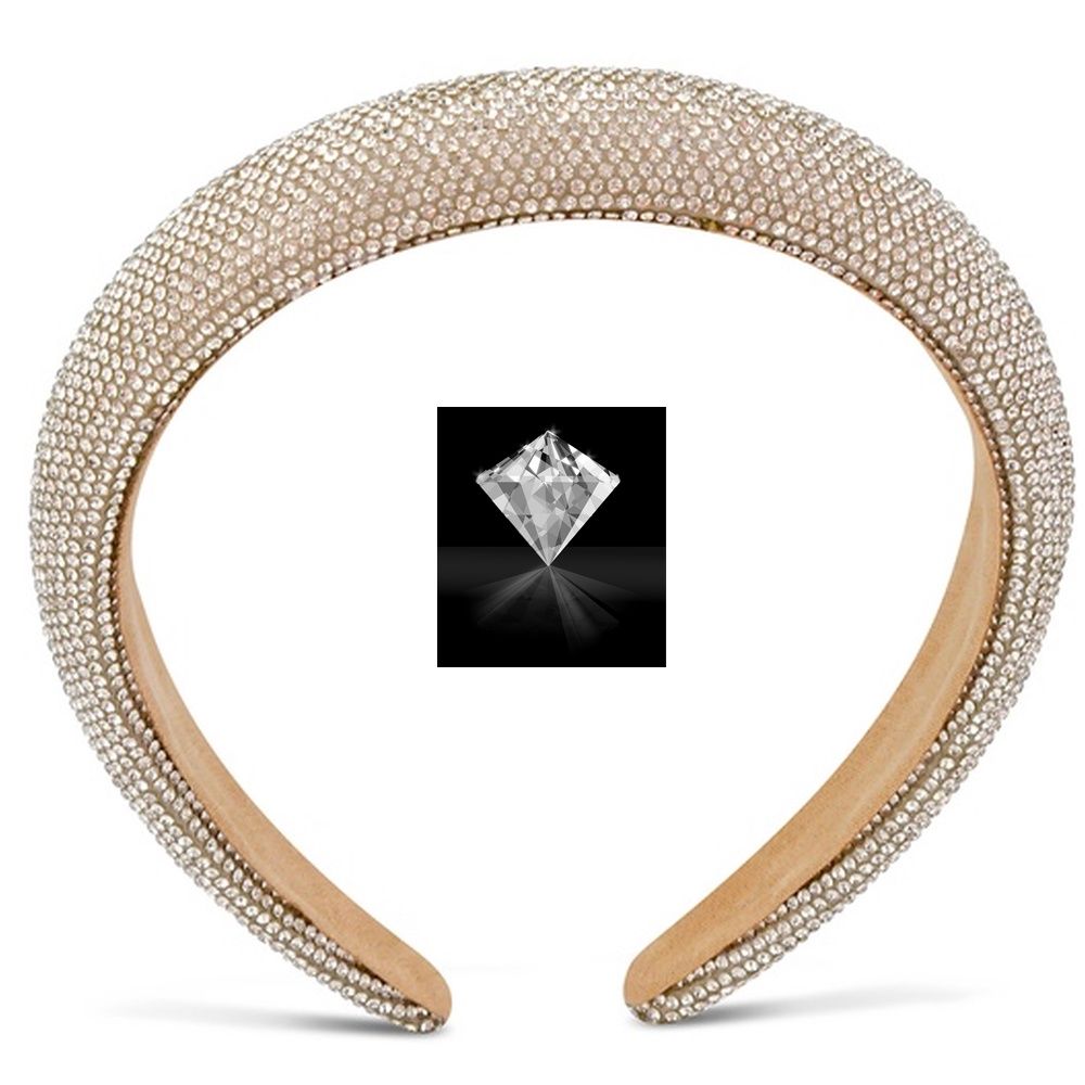 SILVER GLITTER HEADBAND