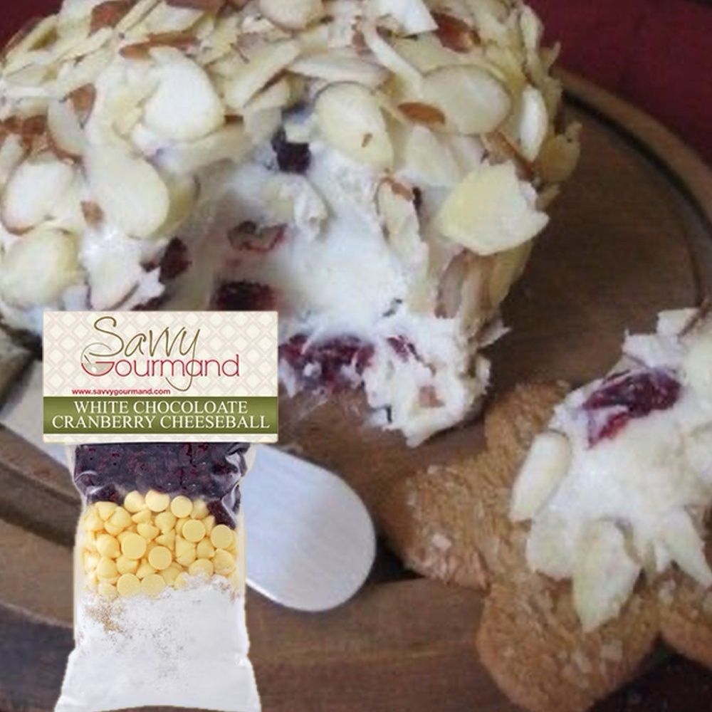 Cheeseball or Pie, Options: White Chocolate &amp; Cranberry
