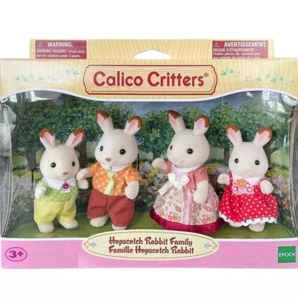 Chocolate Rabbit Family