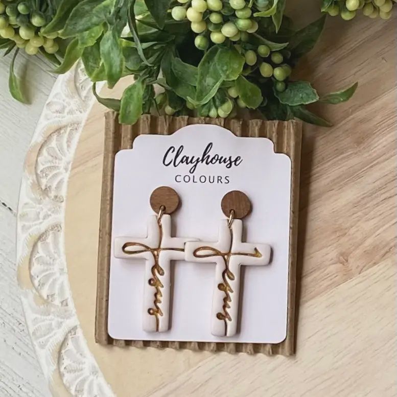 Religious Earrings, Style: Jesus