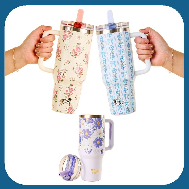 40 oz Lifestyle Flip Straw Tumbler