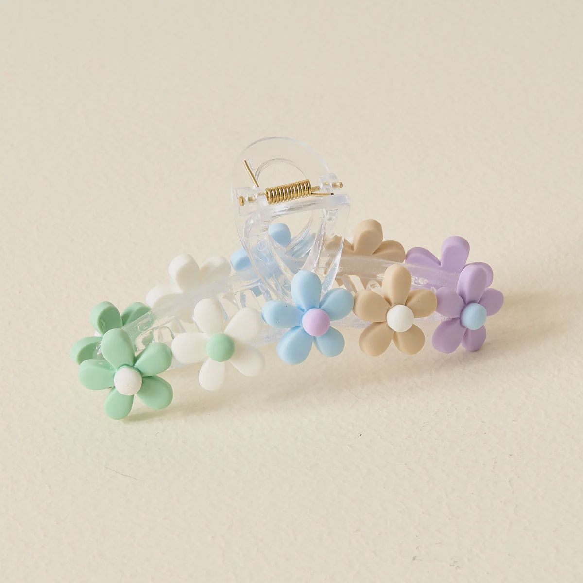 Daisy Claw Clip, Color: Cool