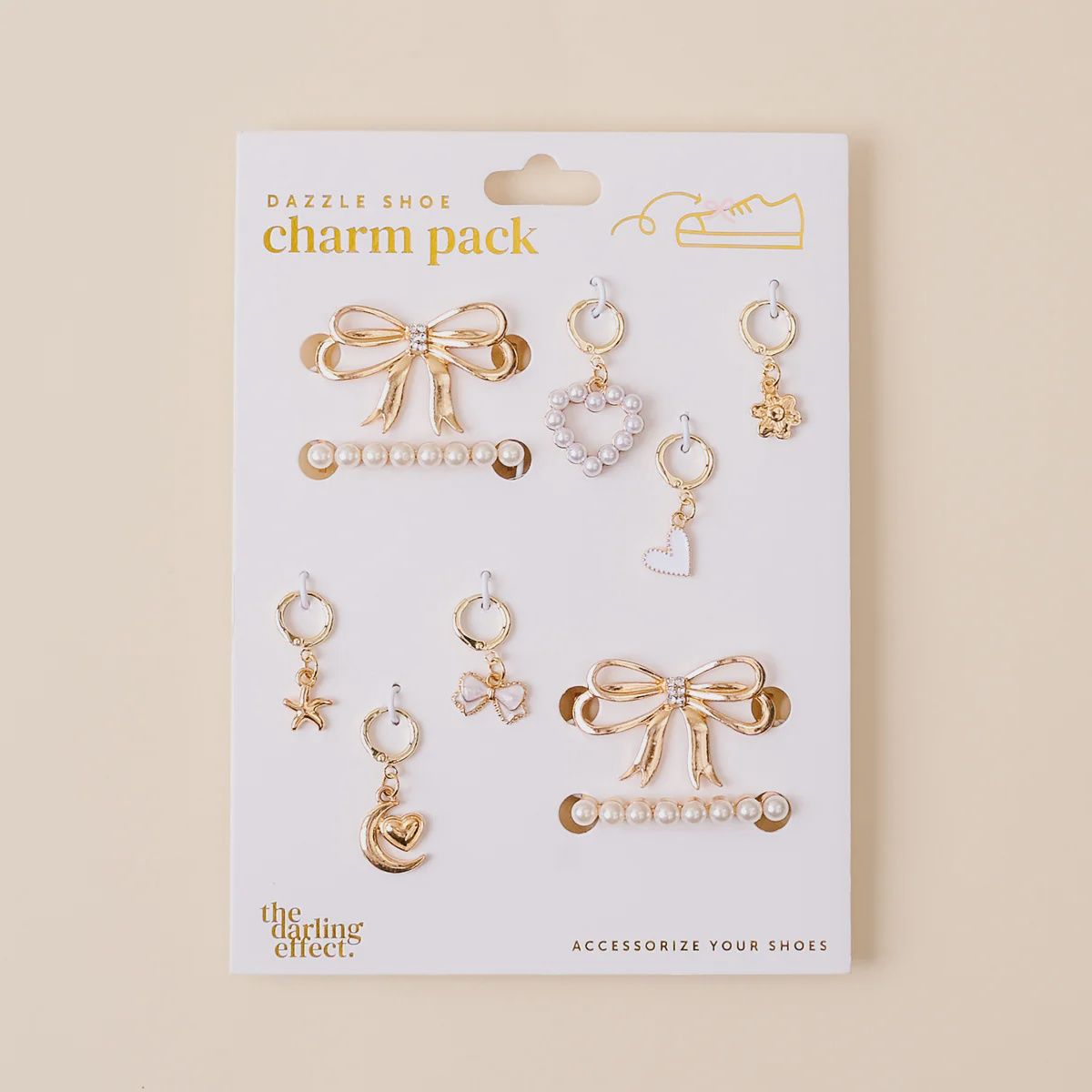 Dazzle Shoe Charm Pack, Style: Fancy Flair