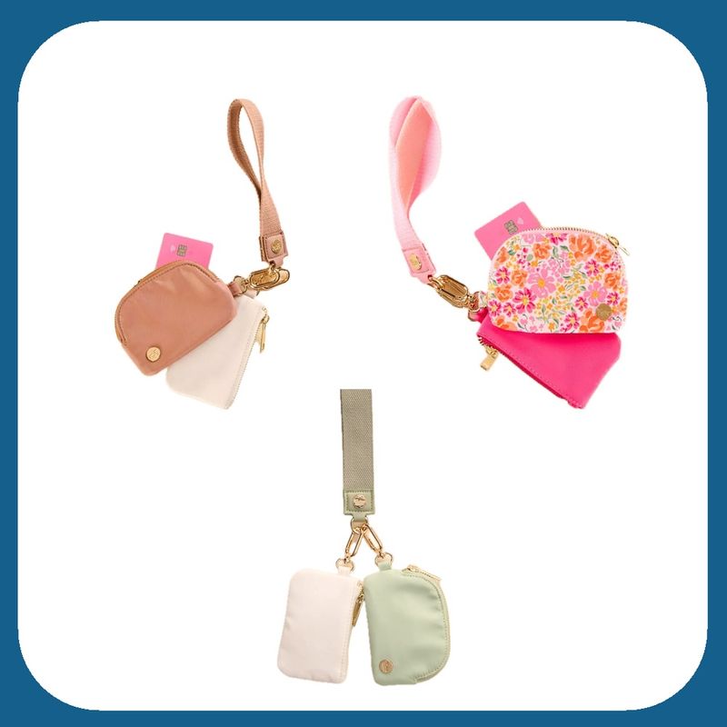 Dynamic Duo Pouch Wristlet