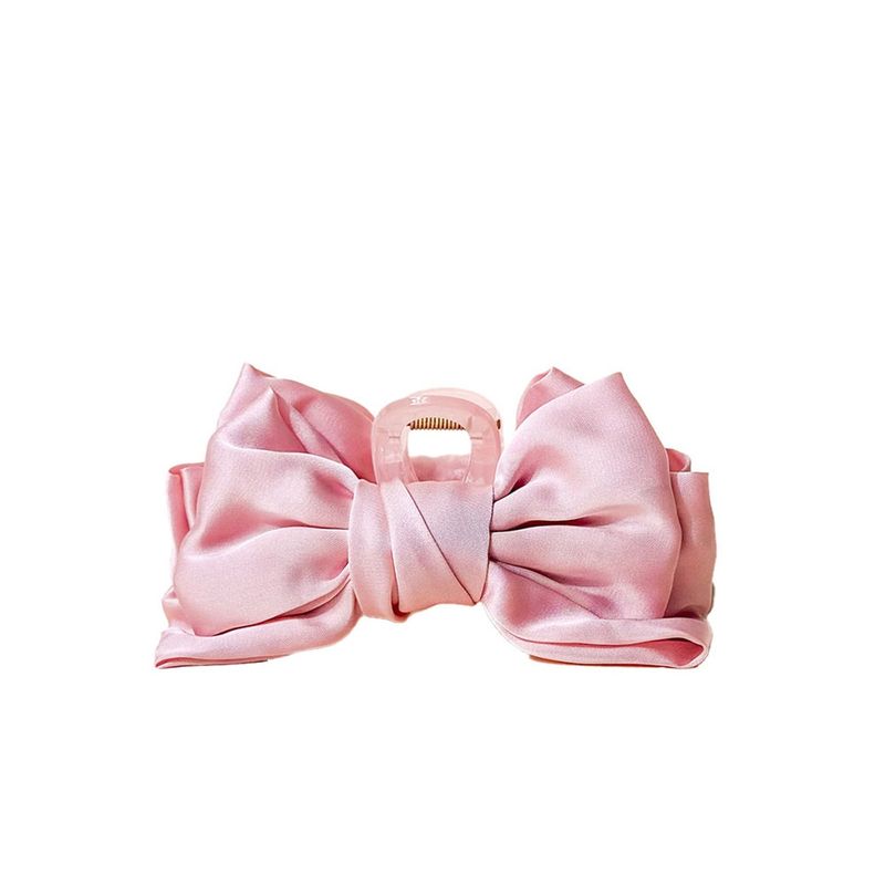 Satin Bow Claw Clip