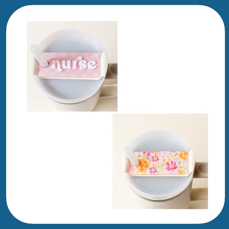 Tumbler Lid Tag