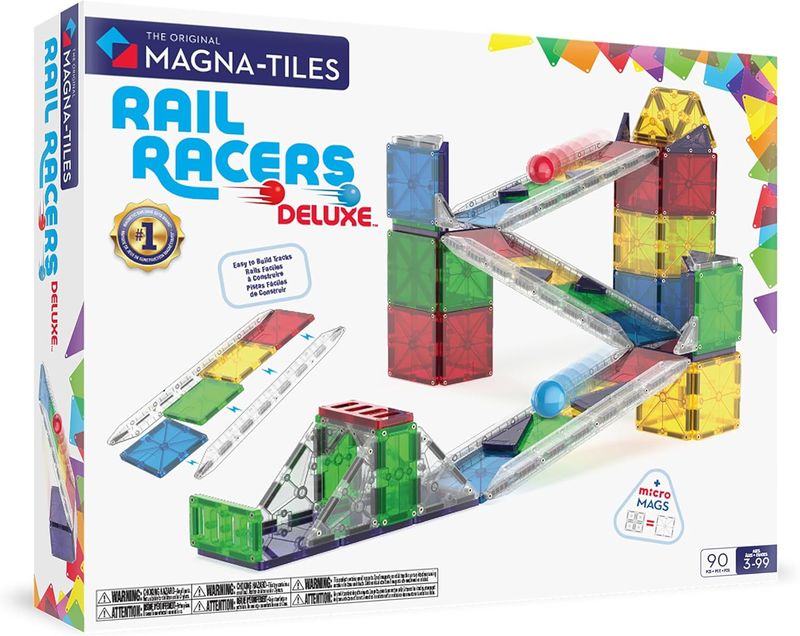 Rail Racers Deluxe 90-Piece Set