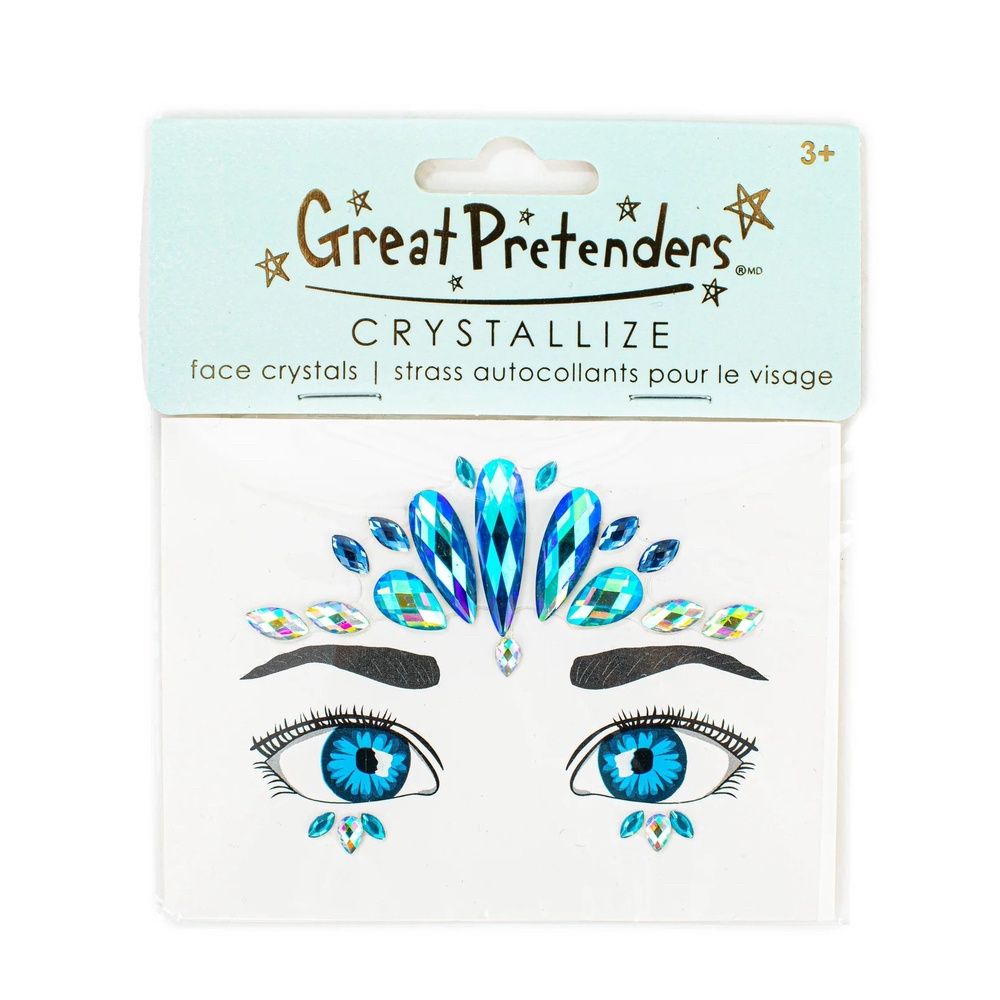 Face Crystals, Style: Ocean Mermaid