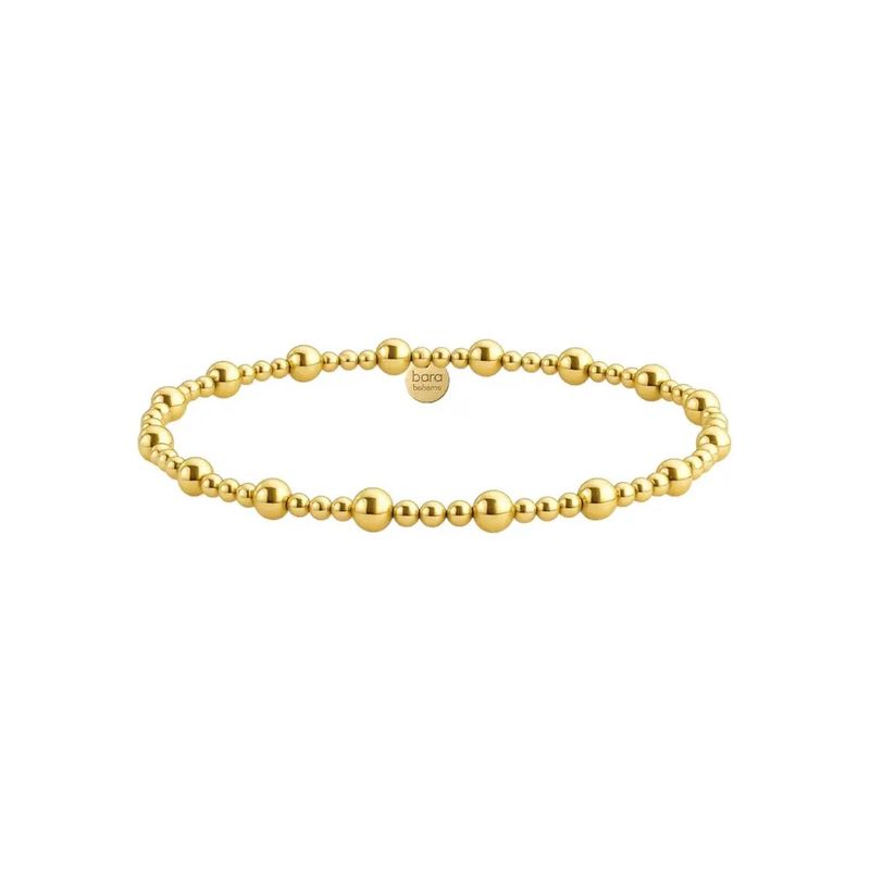 Angelina Gold Filled Beaded Bracelet