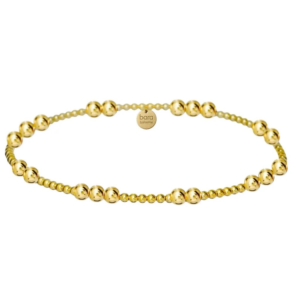 Carolyn Gold Filled Beaded Bracelet