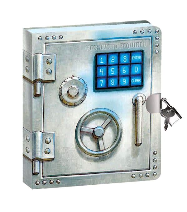 DIARY: LOCK &amp; KEY: PASSWORD REQUIRED