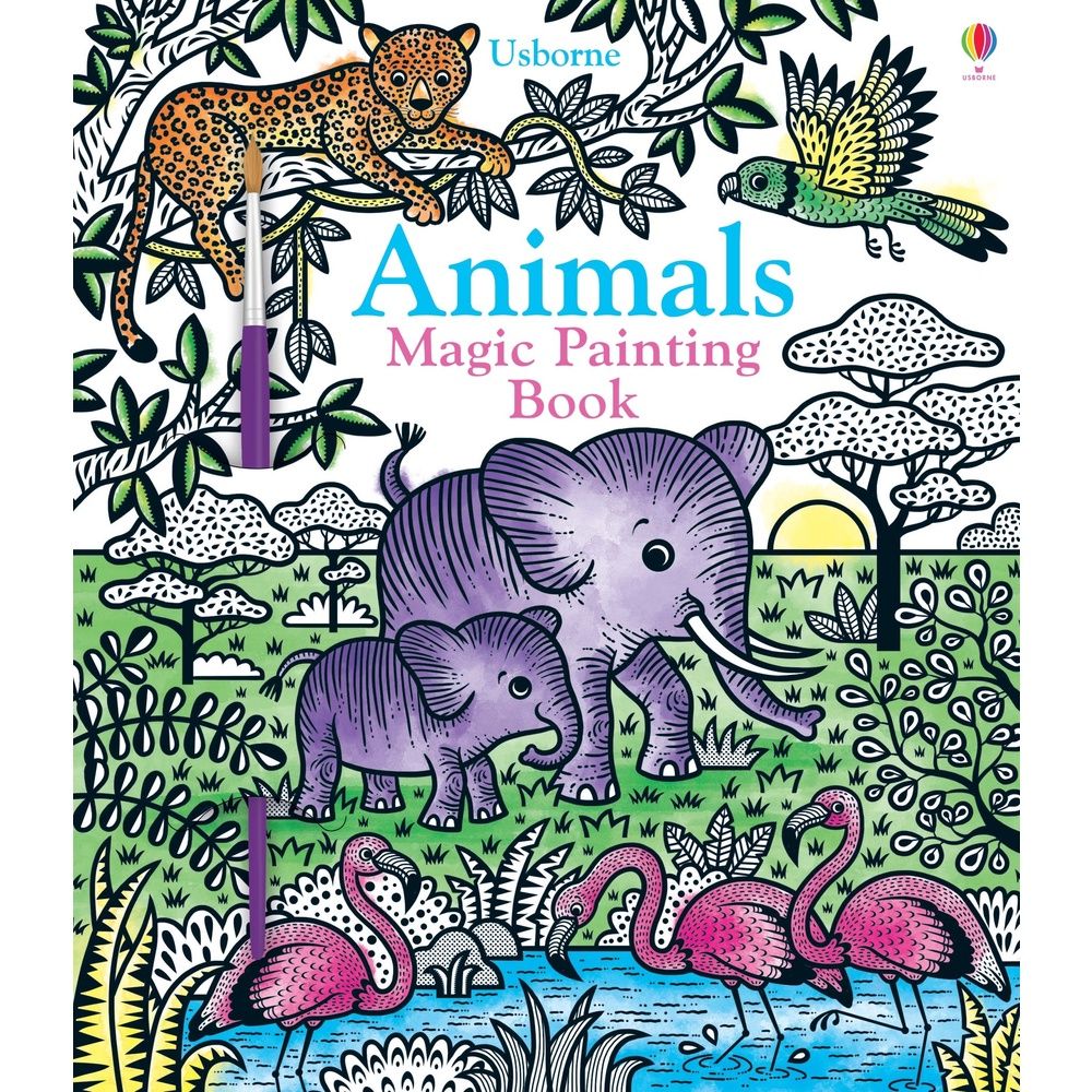 Animals Magic Painting Book