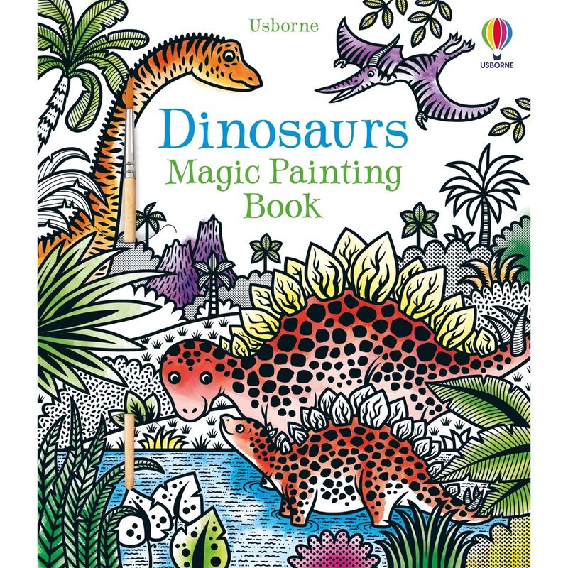 Dinosaurs Magic Painting Book