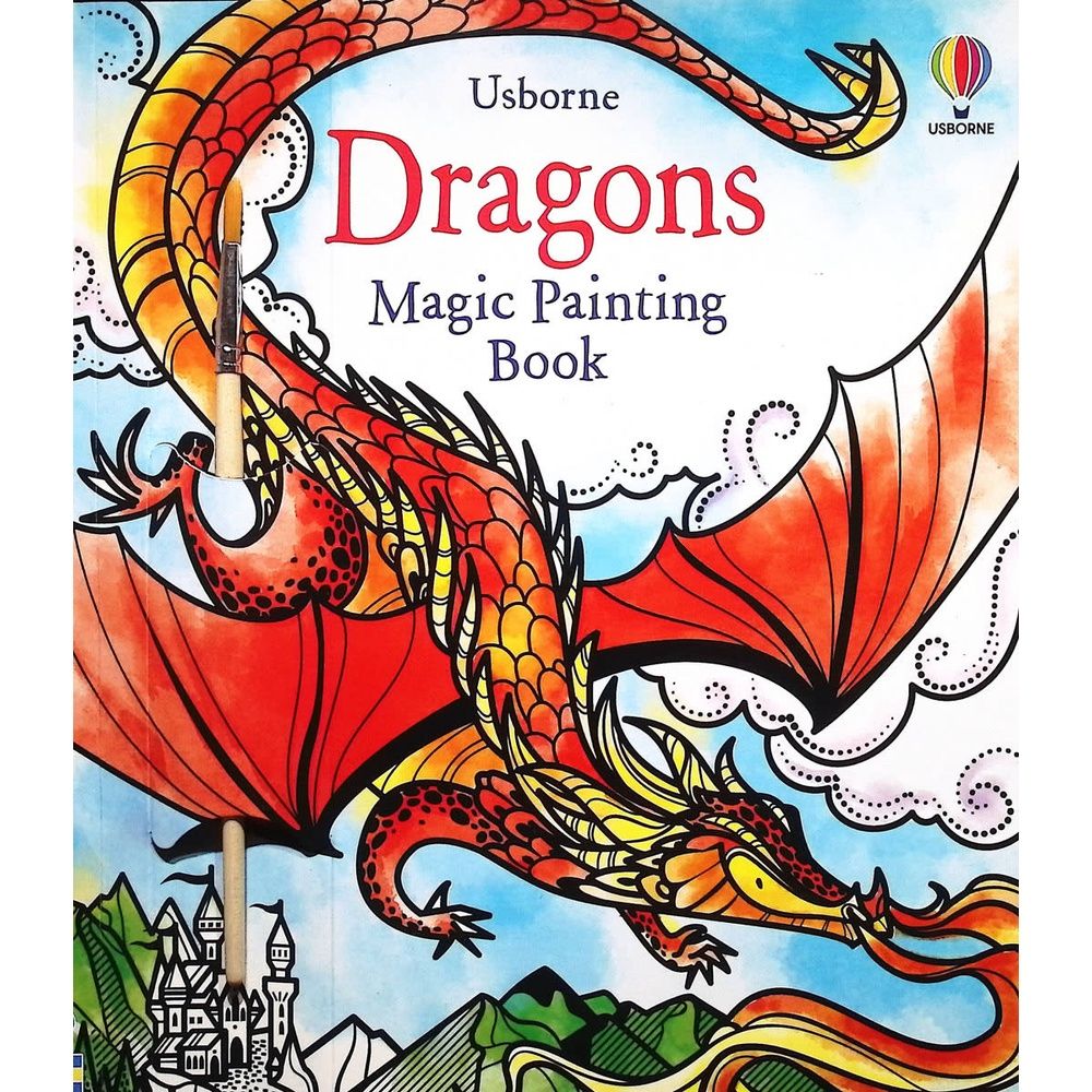 Dragons Magic Painting Book