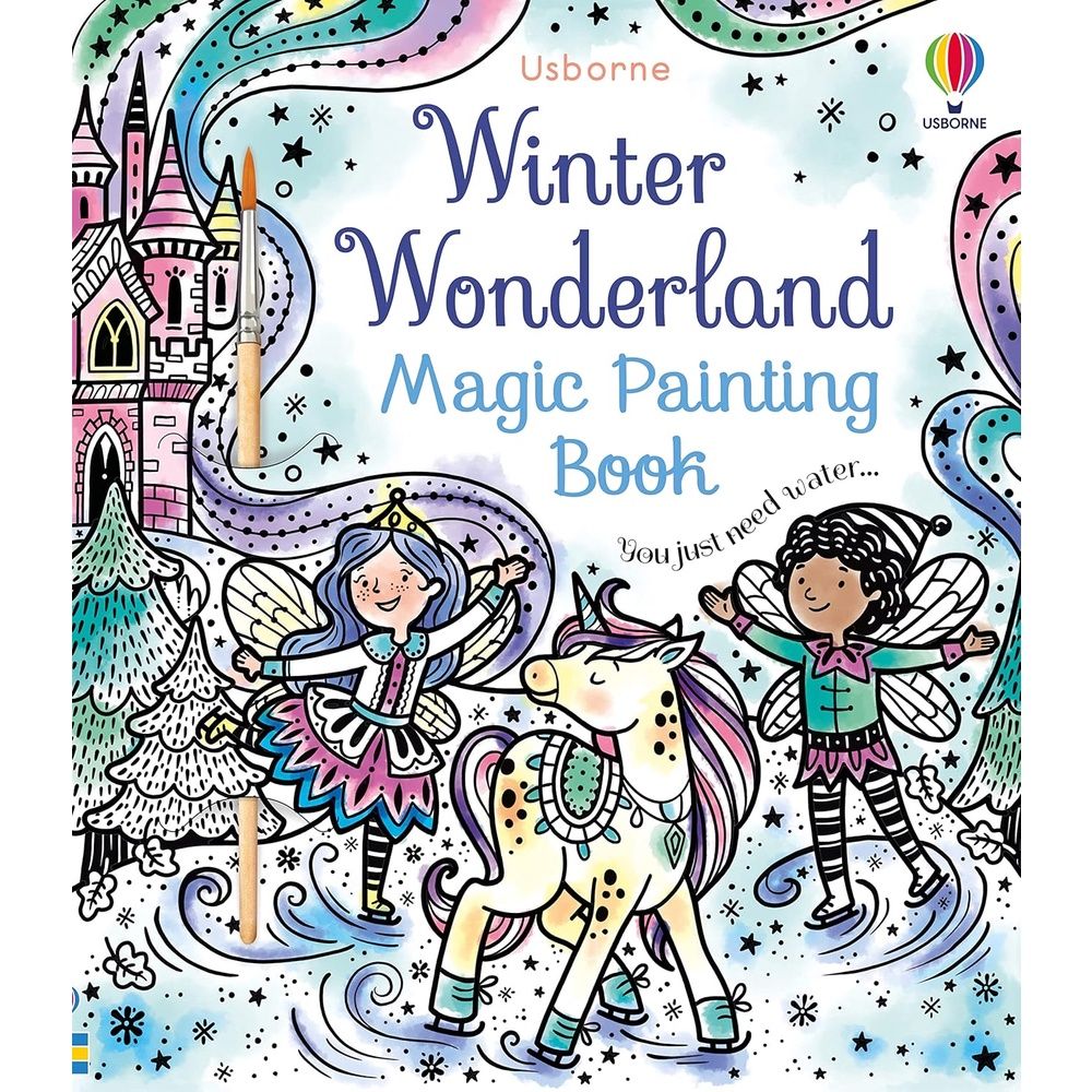 Winter Wonderland Magic Painting Book
