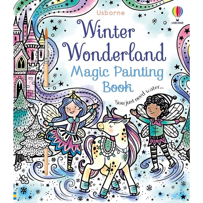 Winter Wonderland Magic Painting Book