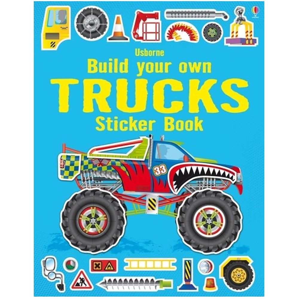 Build Your Own Trucks Sticker Book