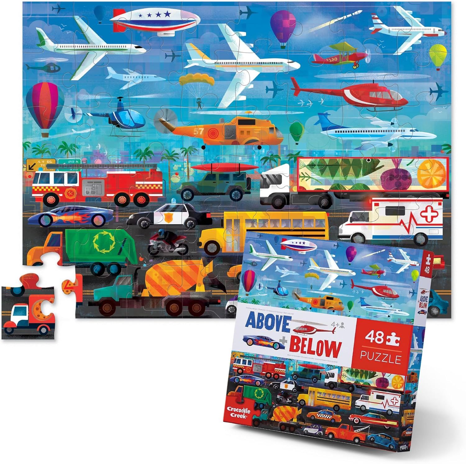 48-pc Above &amp; Below/Things that Go