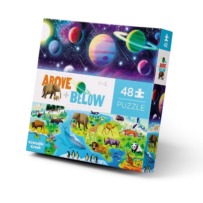 48-pc Above &amp; Below/Earth &amp; Space