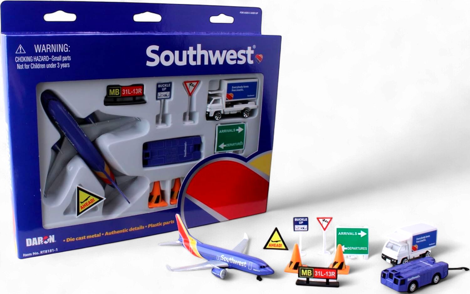 SOUTHWEST AIRLINES PLAYSET NEW LIVERY