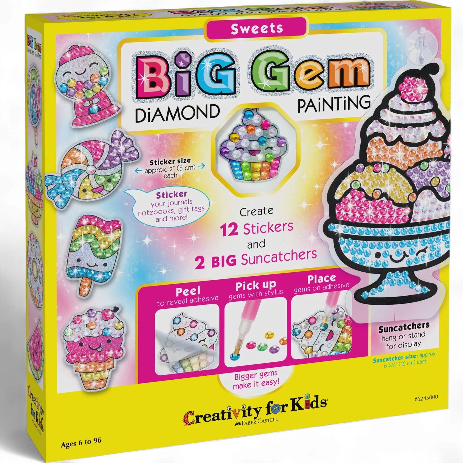 Big Gem Diamond Painting, Style: Sweets