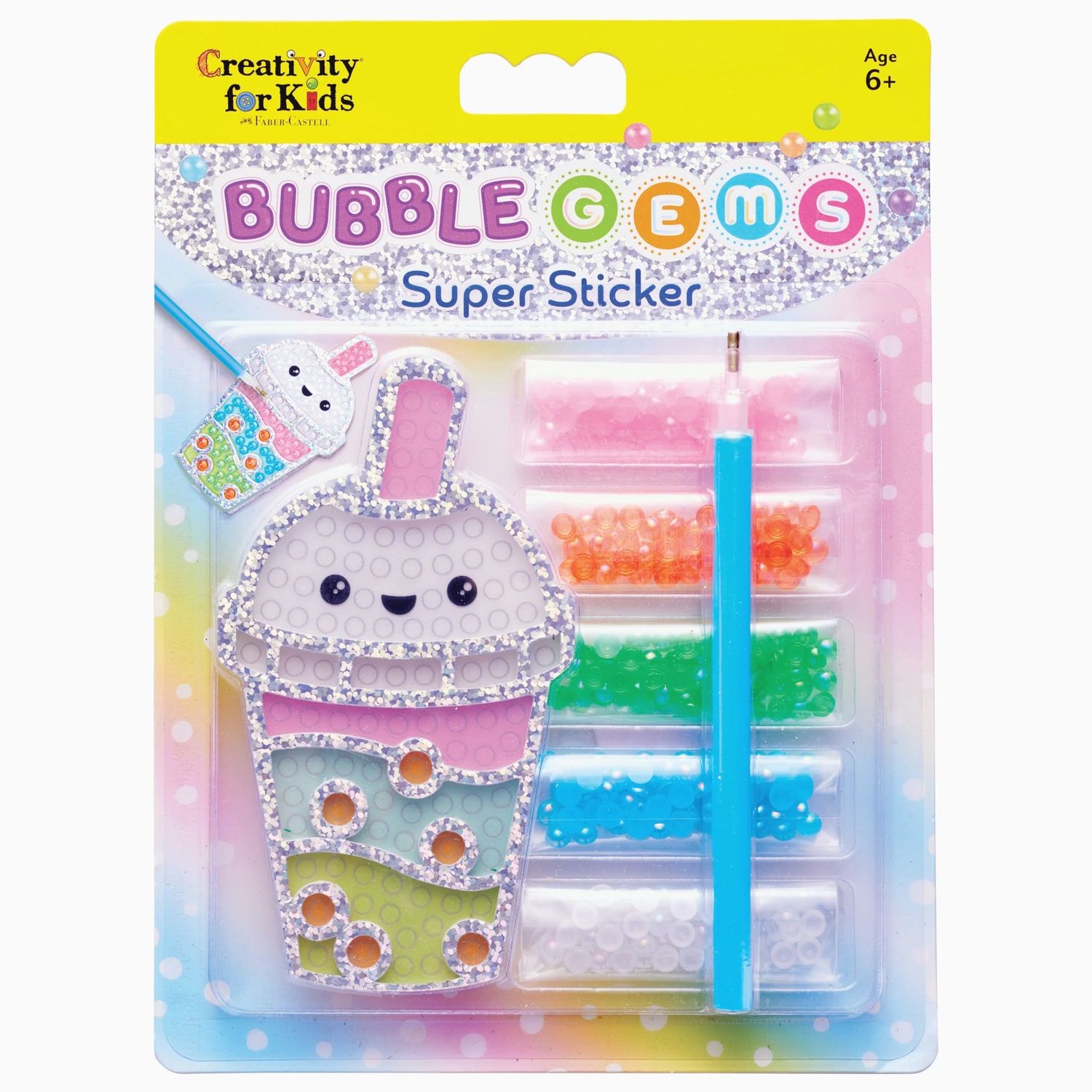 Bubble Gems Super Sticker, Style: Bubble Tea