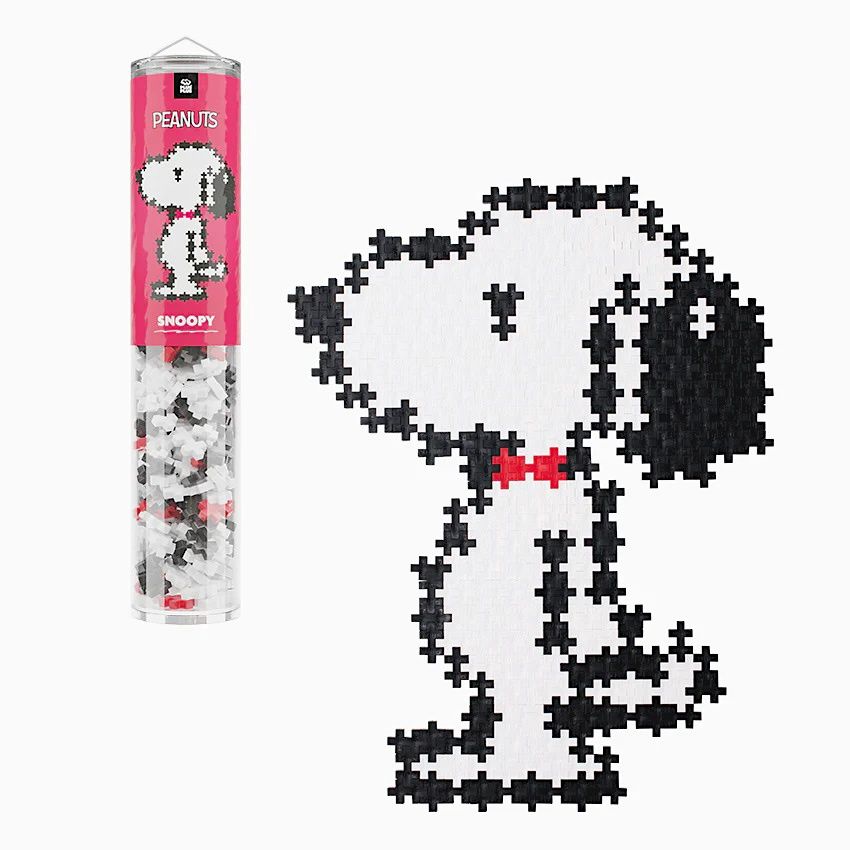 Plus Plus 270pc Puzzle By Number-Peanuts, Style: Snoopy