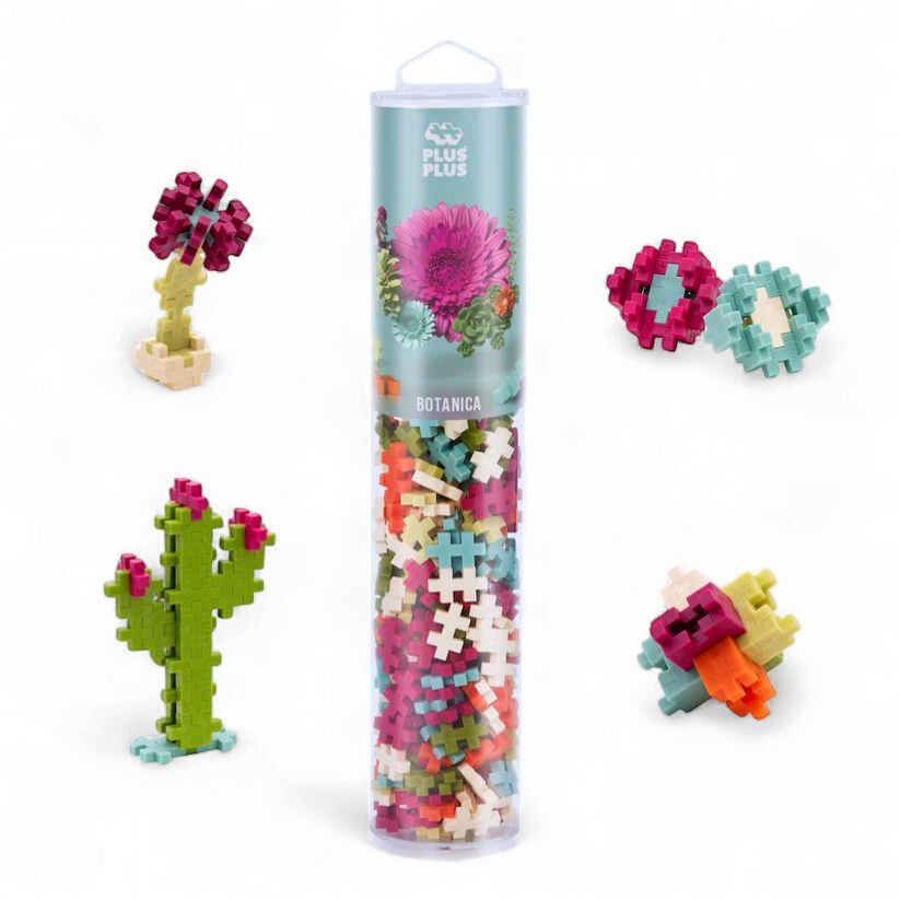 Plus Plus 240pc Tube, Style: Botanica