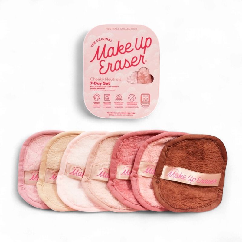 Sweet Cheeks MakeUp Eraser 7-Day Set \| Blush/Pink Neutrals