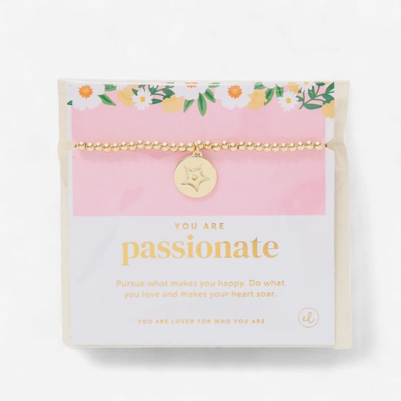 Trait Charm Bracelet Gold