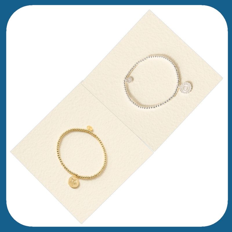 Trait Charm Bracelet Gold