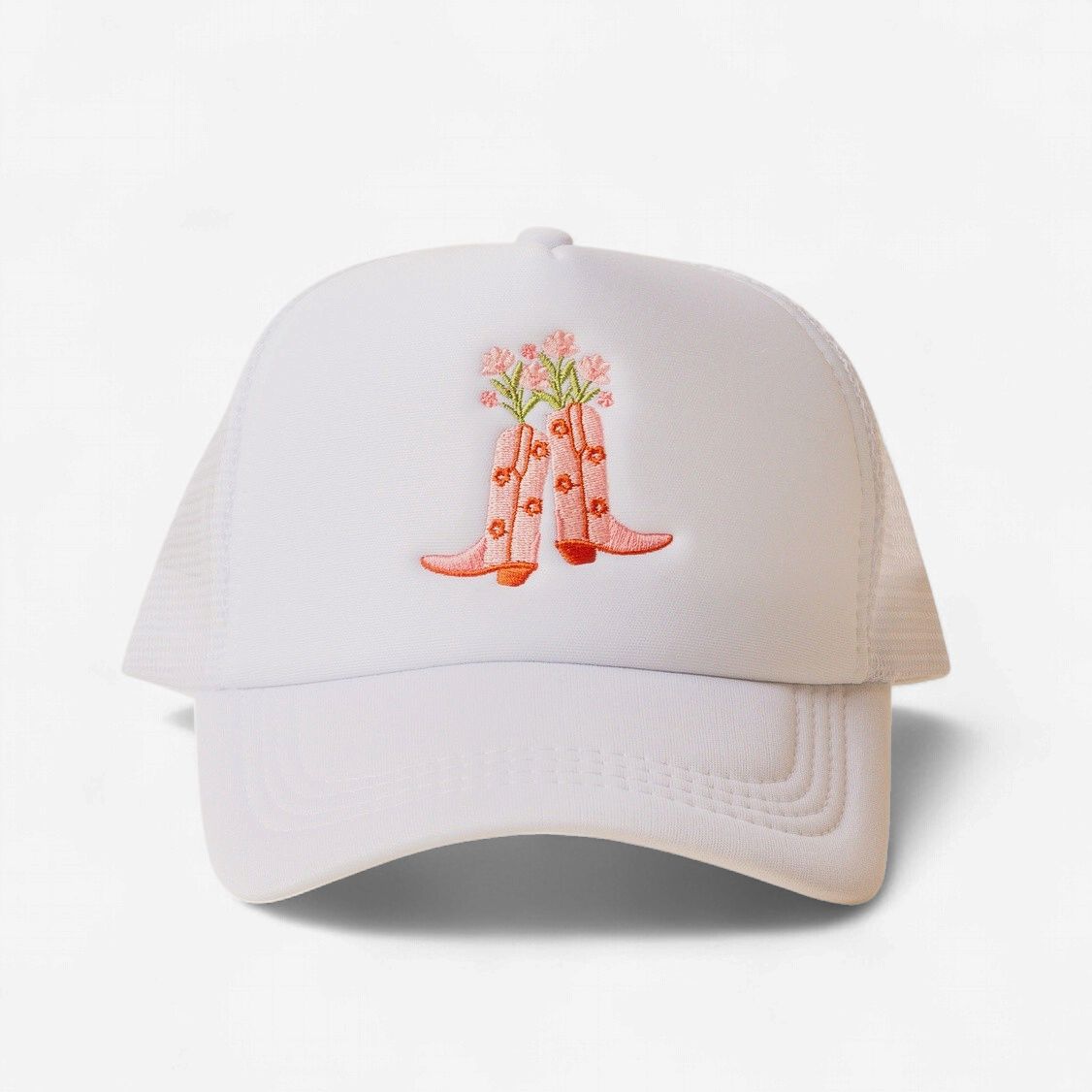 Trucker Hat, Style: Cowgirl Boots