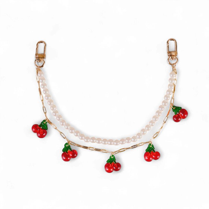 Necklace Bag Charm-Cherried Away