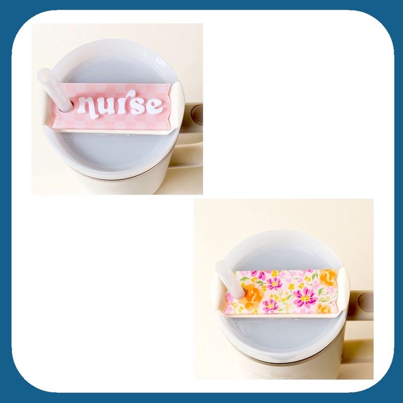 Tumbler Lid Tag