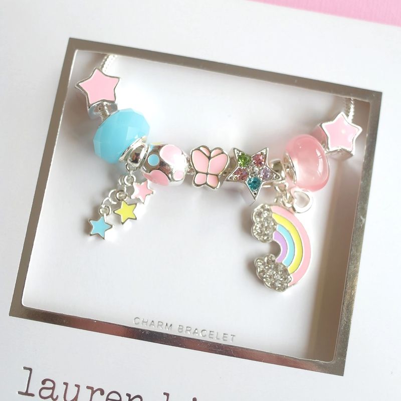 Rainbow Charm Bracelet