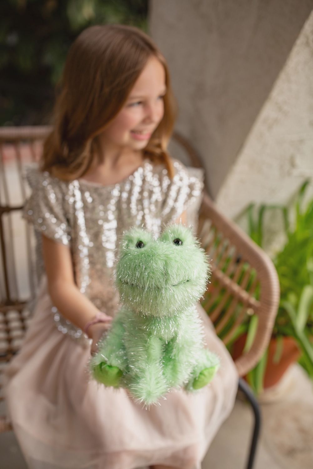 Shimmers Frog 8"-10"H