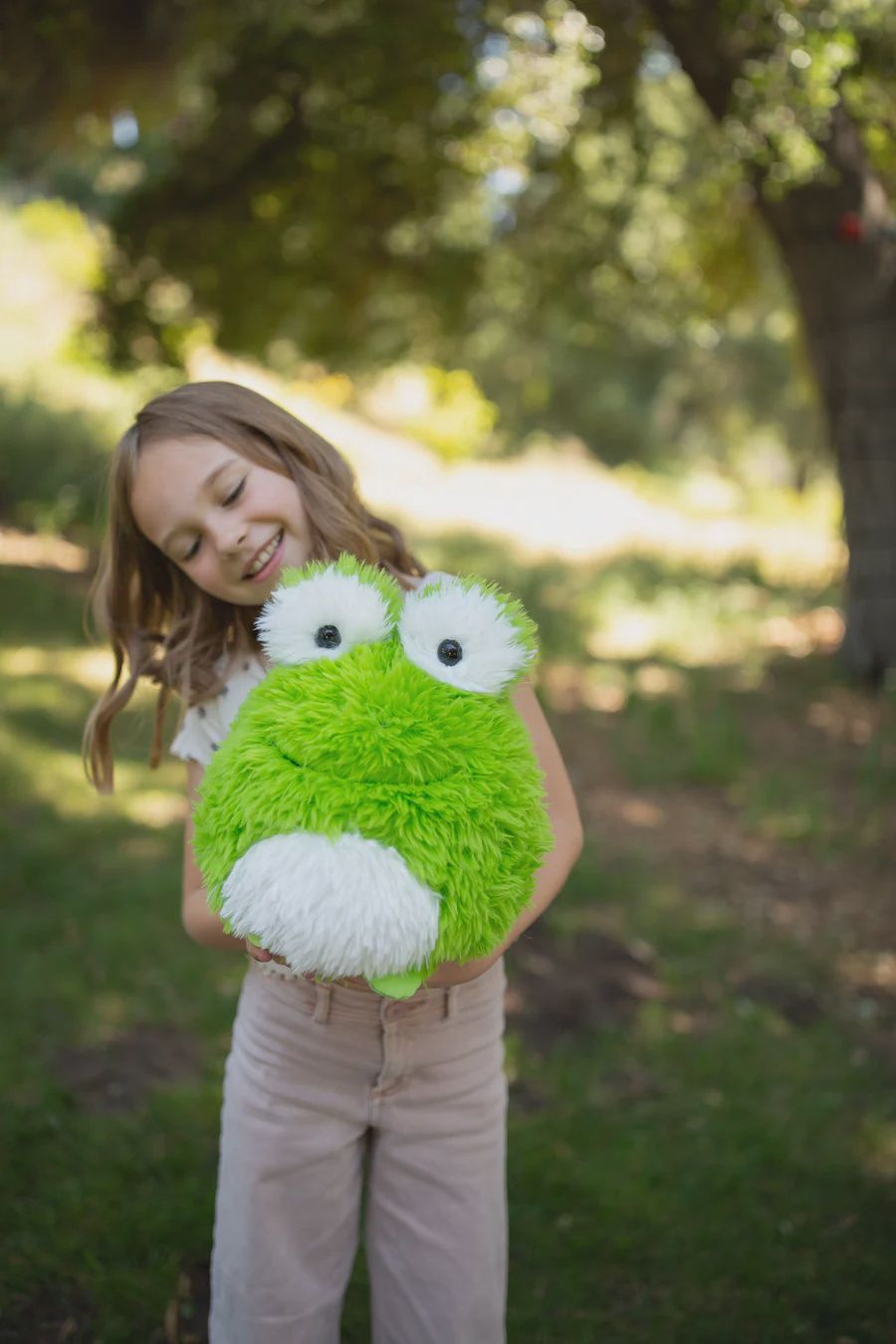 BH Fluffees Frog 10”H