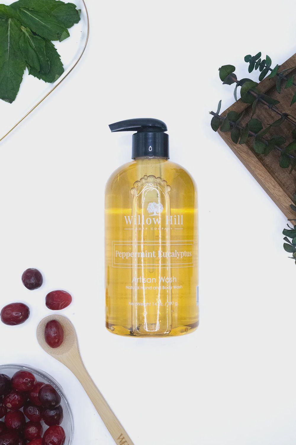 Willow Hill Artisan Wash, Scent: Peppermint Eucalyptus