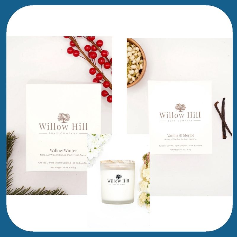 Willow Hill Soy Candle 10oz