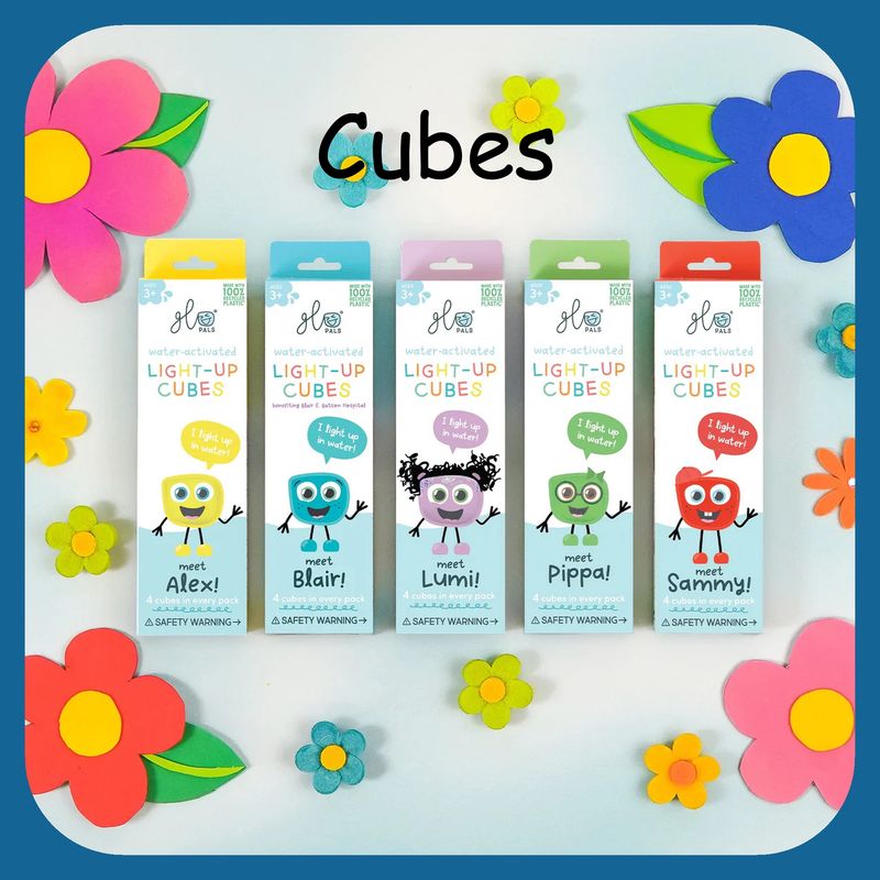 Glo Pals Light Up Cubes