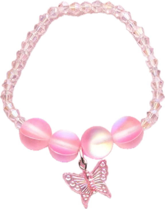 Boutique Bracelets II, Style: Holo Pink Crystal