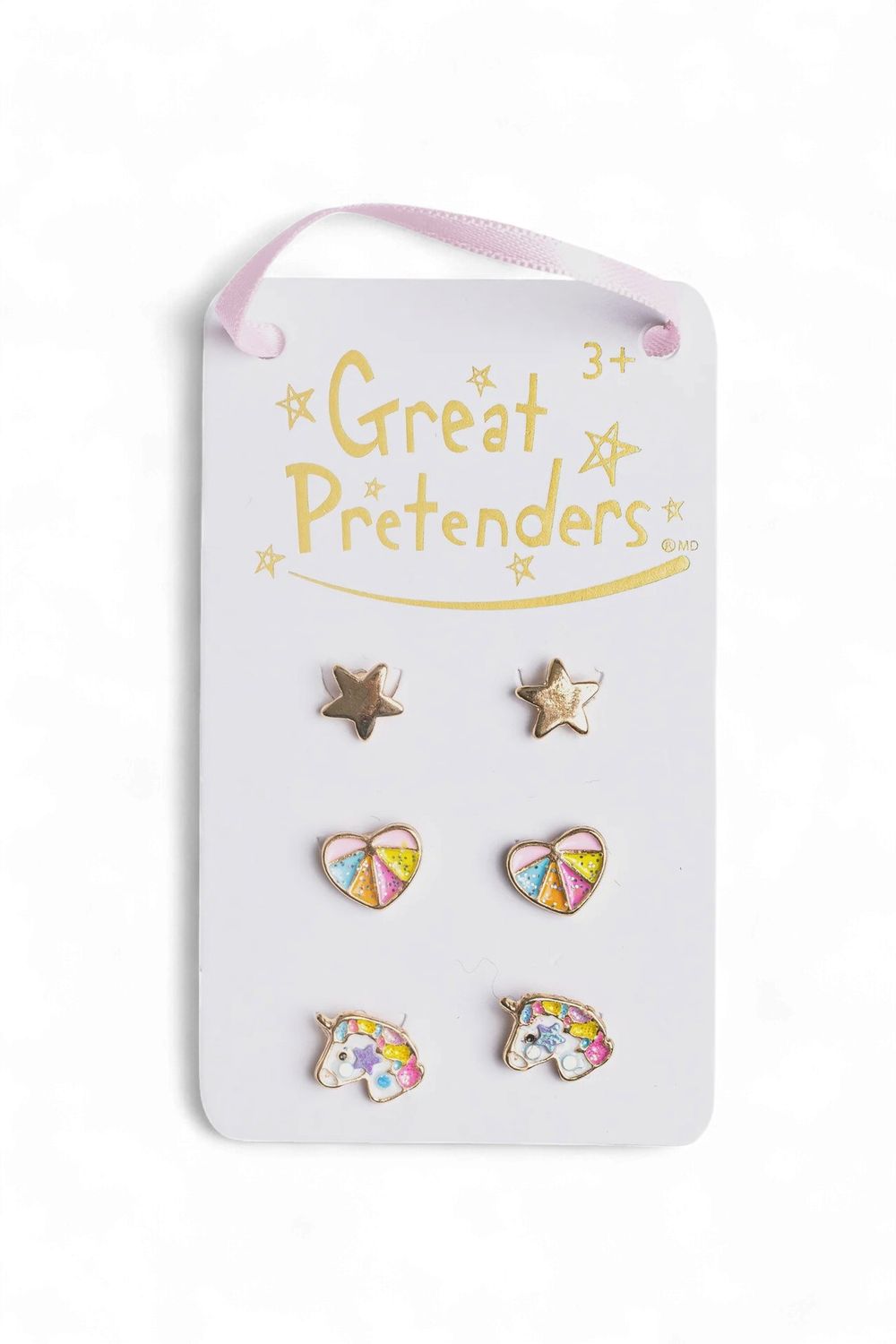 Boutique Studded Earrings 3 Pr, Style: Cheerful